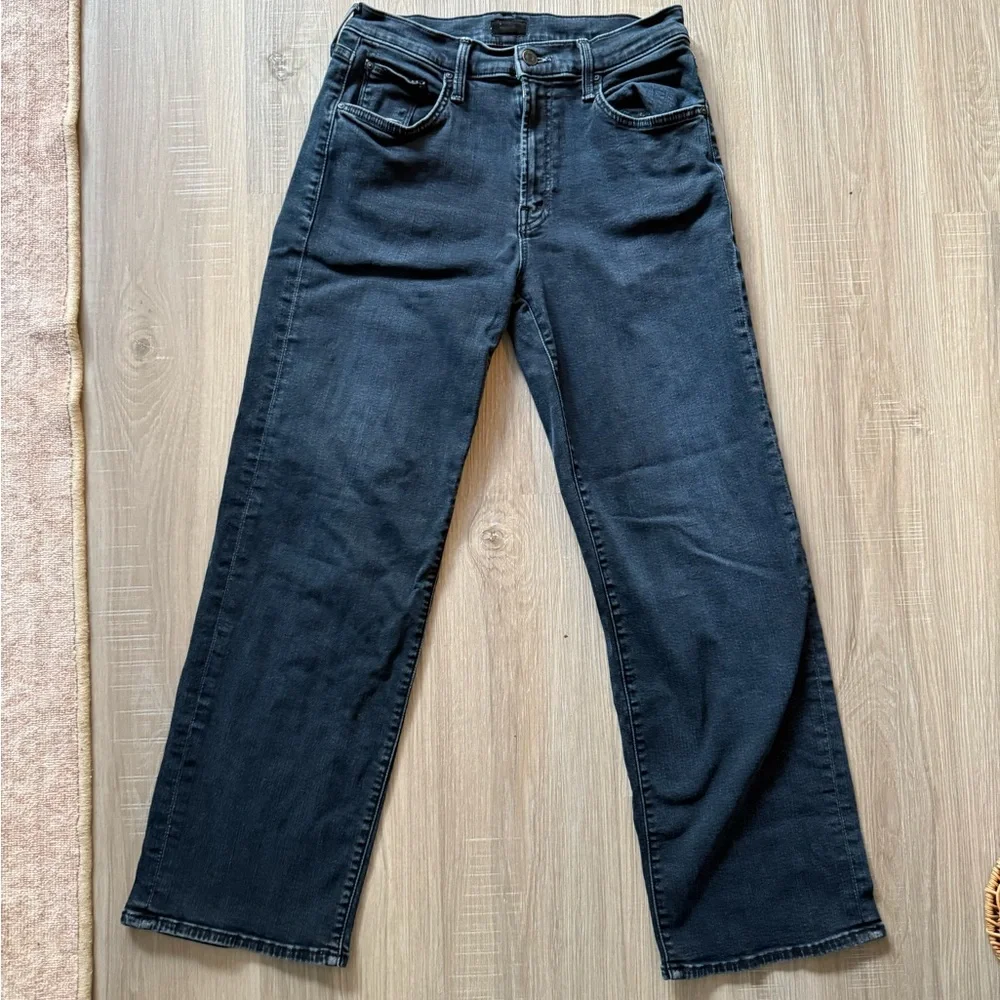 MOTHER Night in Venice The Mid Rise Rambler Zip Ankle Jeans - Picture 3 of 8